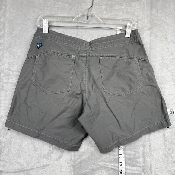KUHL KühlDry Evaporative Comfort Hiking Shorts Gray Size S Outdoor Adventure 5” - Picture 2 of 12